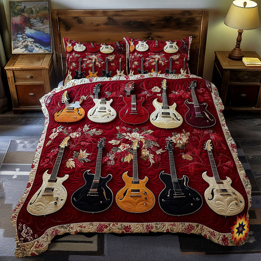Collection Of Guitar WY1012059CL Duvet Cover Set