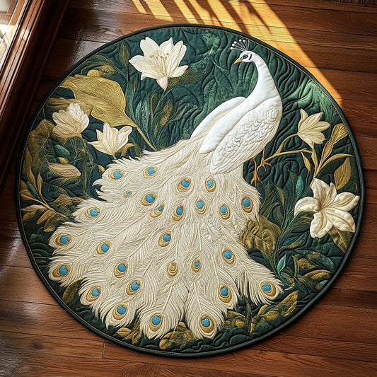 Flowering Tail  WY1408058CL Quilted Round Mat