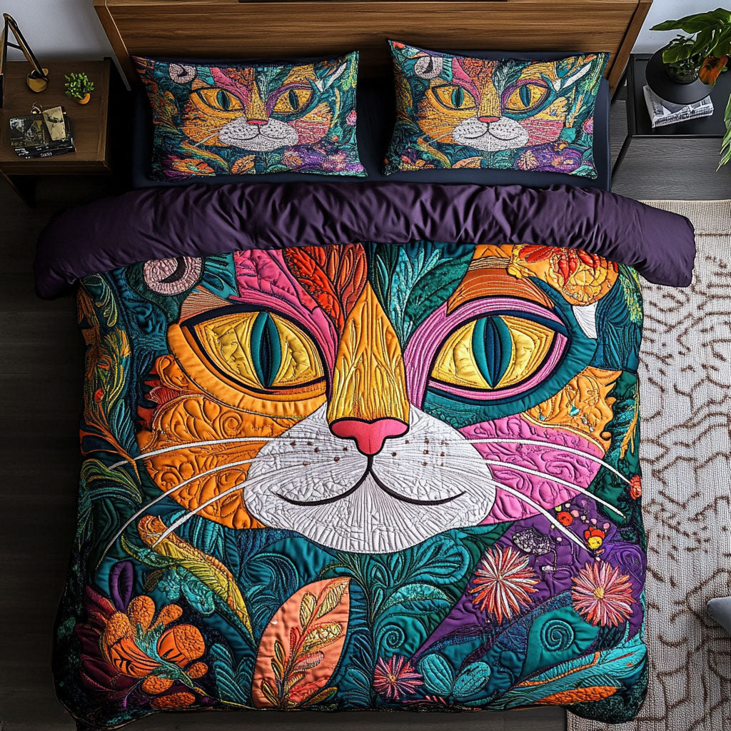 Colorful Cat CQ2605020CL Duvet Cover Set