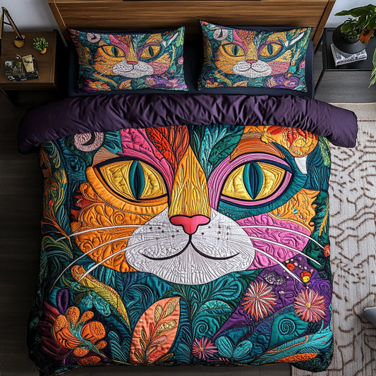 Colorful Cat CQ2605020CL Duvet Cover Set