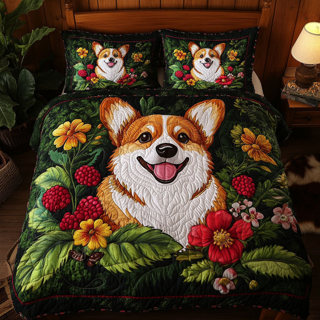 Corgi Cute CM0406015CL Duvet Cover Set