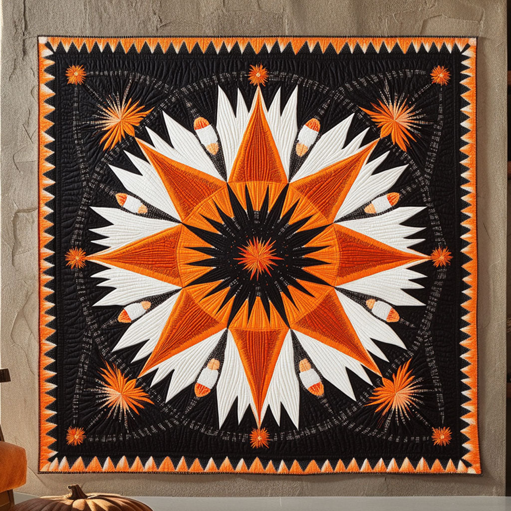 Painted Mandala Star WN1009024CL Quilt