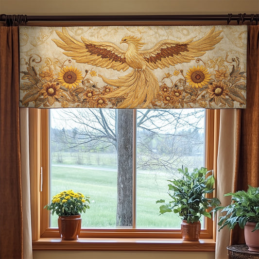 Phoenix Bloom WN2107042CL Quilted Valance