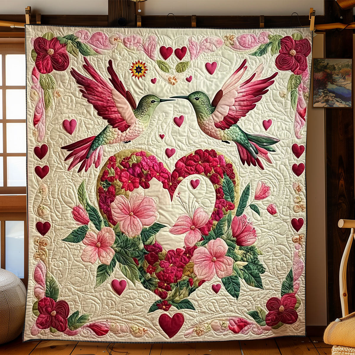 Whispers Of Love WJ2112039CL Quilt