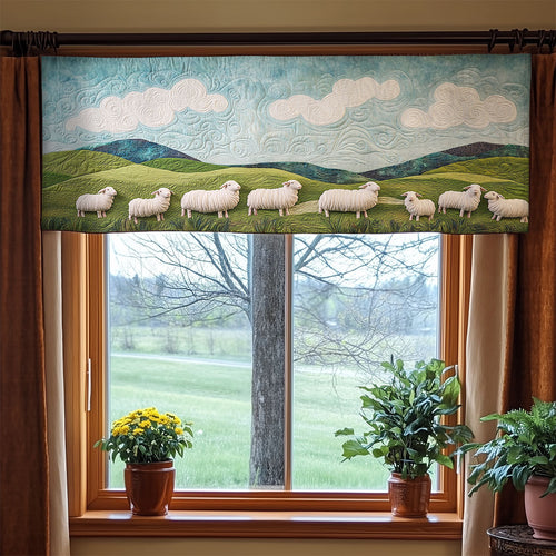 Sheep Mountain WX1405037CL Quilted Valance