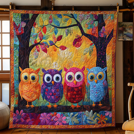Oopsie Owl Parade WN2503104CL Quilt
