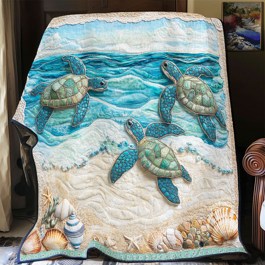 Turtle Sea WX1912050CL Quilt