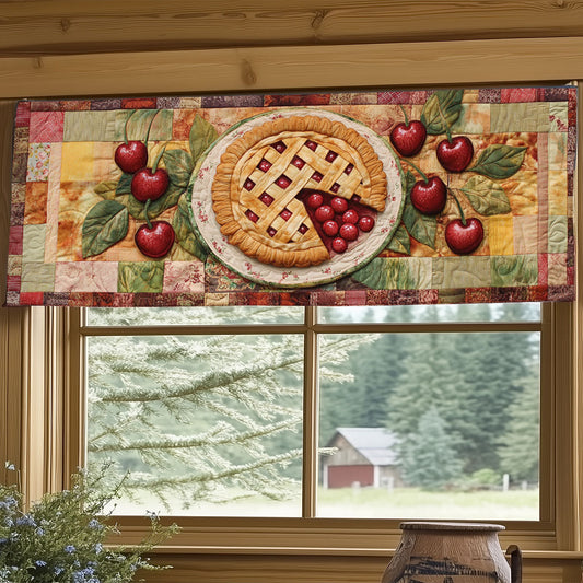 Berry Apple Pie WJ2504024CL Quilted Valance