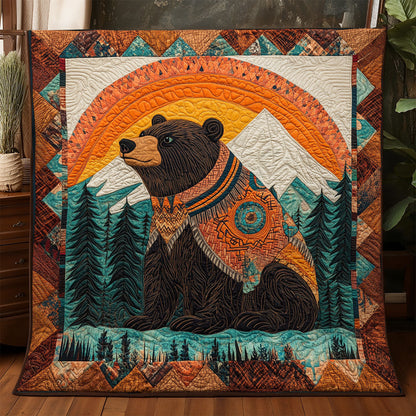 Native American Bear WX3105053CL Quilt