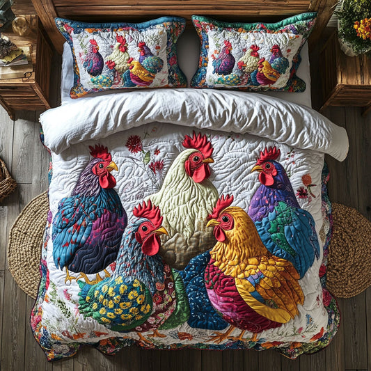 Chicken Lover WY2901018CL Duvet Cover Set