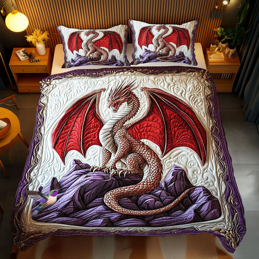 Red Vicious Dragon WP0612033CL Duvet Cover Set