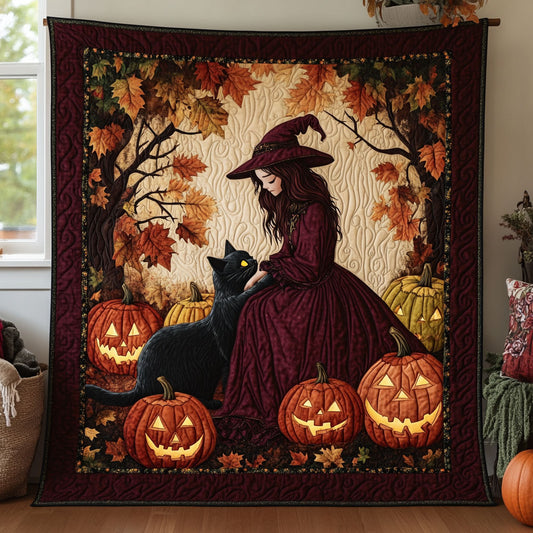 Autumn Whisper Witch DH2509017CL Quilt