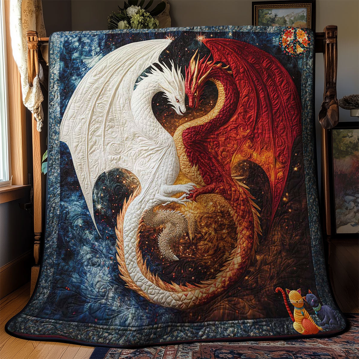 Eternal Dragons WN0612029CL Quilt