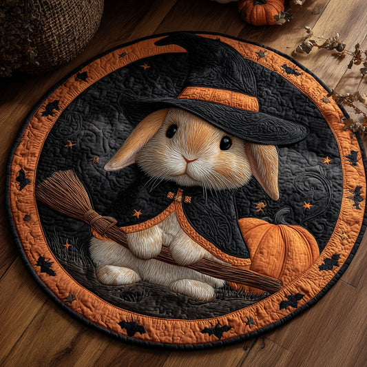 Twilight Bunny CP0410063CL Quilted Round Mat