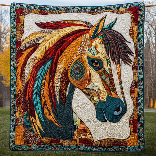 Earthy Horse DH0210005CL Quilt