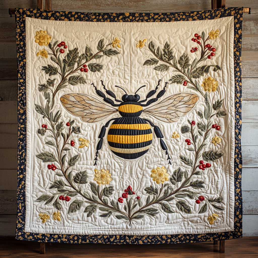 The Berry Circle Bee WY1808032CL Quilt