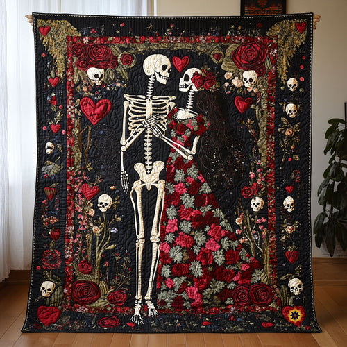 Gothic Skeleton WJ0712019CL Quilt