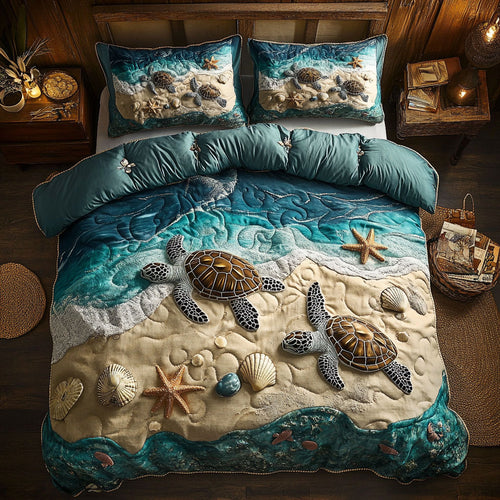 Sea Turtles CW1407037CL Duvet Cover Set