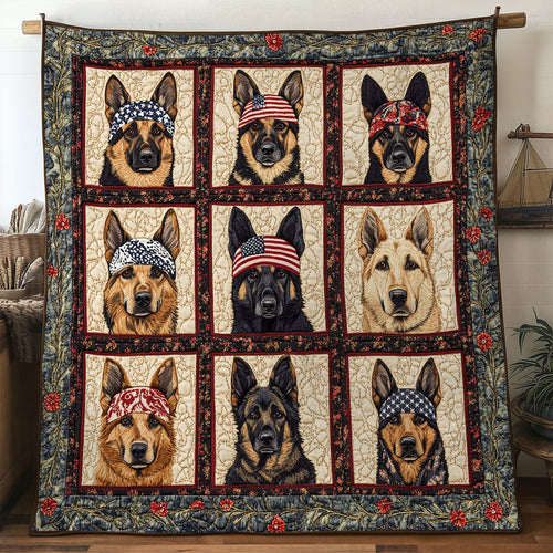 German Shepherd Sentinel WN1006049CL Quilt