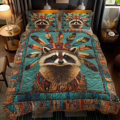 Raccoon Heritage WN2401047CL Duvet Cover Set