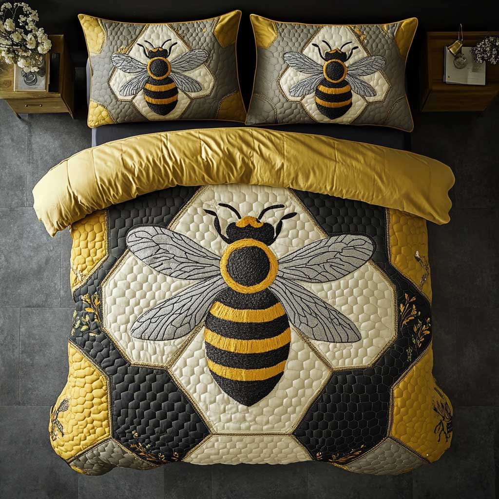 Bee Cozy WN2703033CL Duvet Cover Set