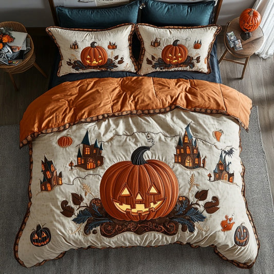 Boo Pumpkins XR1209016CL Duvet Cover Set