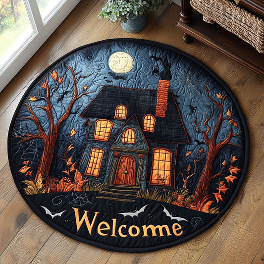 Wicked Night  CP0108003CL Quilted Round Mat