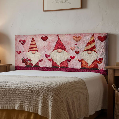 Hearthome Gnome WN3112023CL Quilted Headboard Slipcover