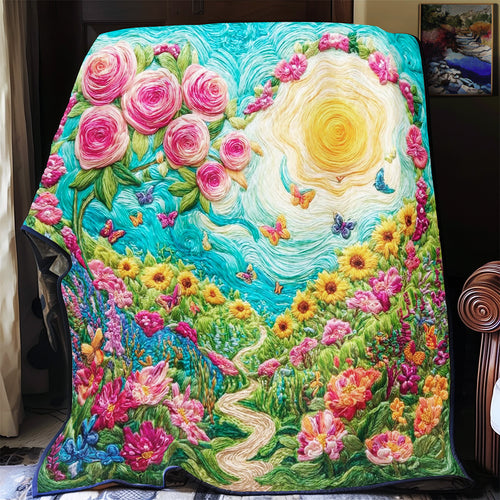 Sunlit Blossom CW1401012CL Quilt