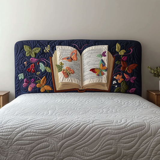 Nature Book QA2312004CL Quilted Headboard Slipcover