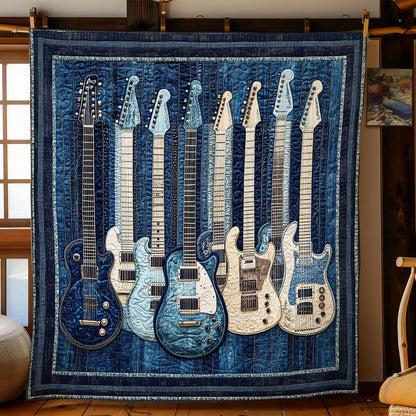 Guitar Bloom WN0407102CL Quilt