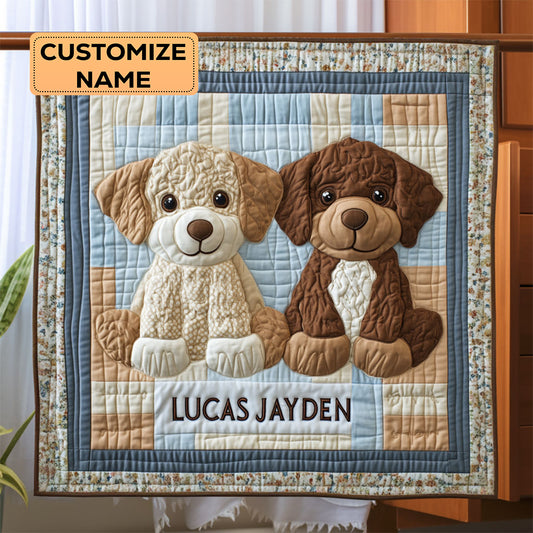 Best Buddy Nap WJ2307004CL Personalized Baby Quilt