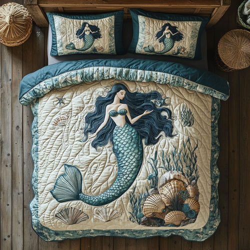Charming Mermaid CP1908064CL Duvet Cover Set