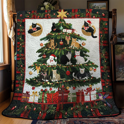 Cat Holiday Magic WN1610062CL Quilt