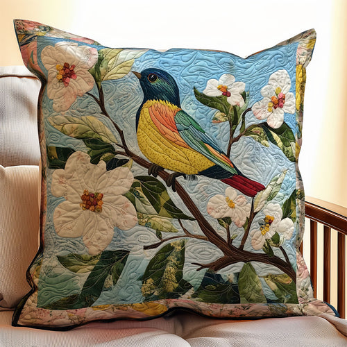 Floral Bird WX0601103CL Quilt Pillow Case