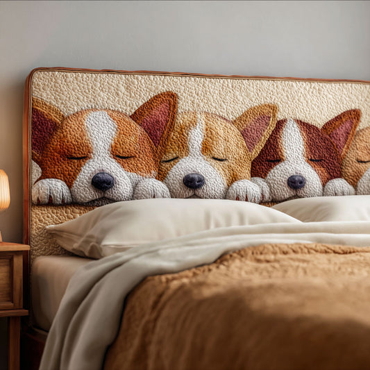 Puppy Row CP2912019CL Quilted Headboard Slipcover