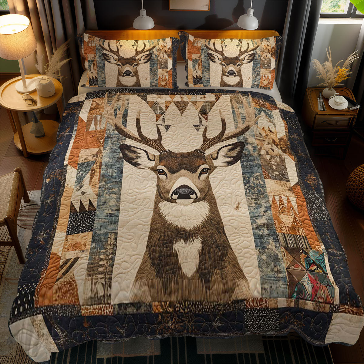 Deer Heritage WN2311087CL Duvet Cover Set