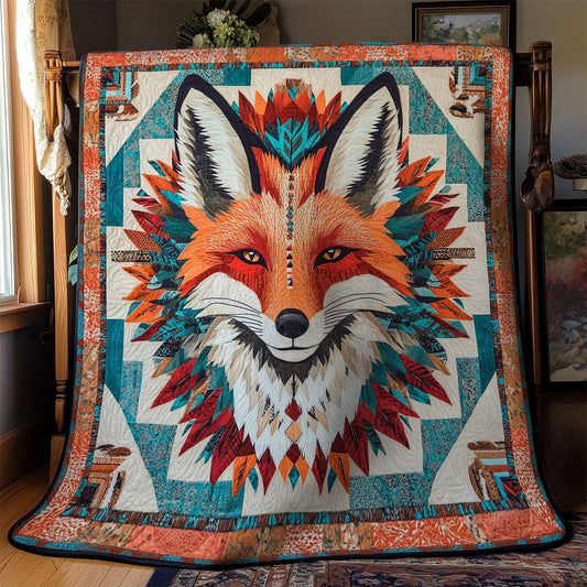 Feather Native Fox WY0602143CL Quilt