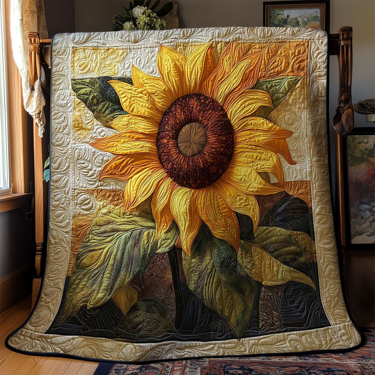 Sunflower Symphony WN1703057CL Quilt