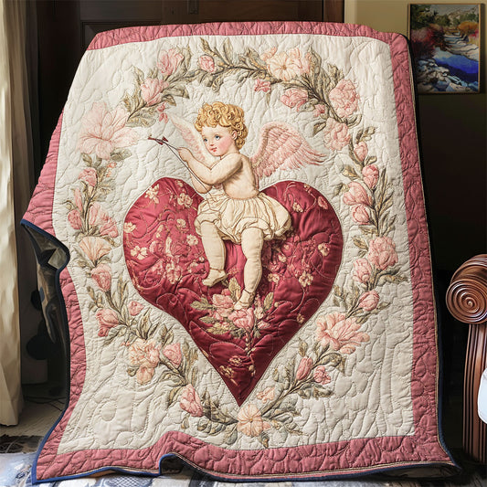 Cupid Valentine WY0801013CL Quilt