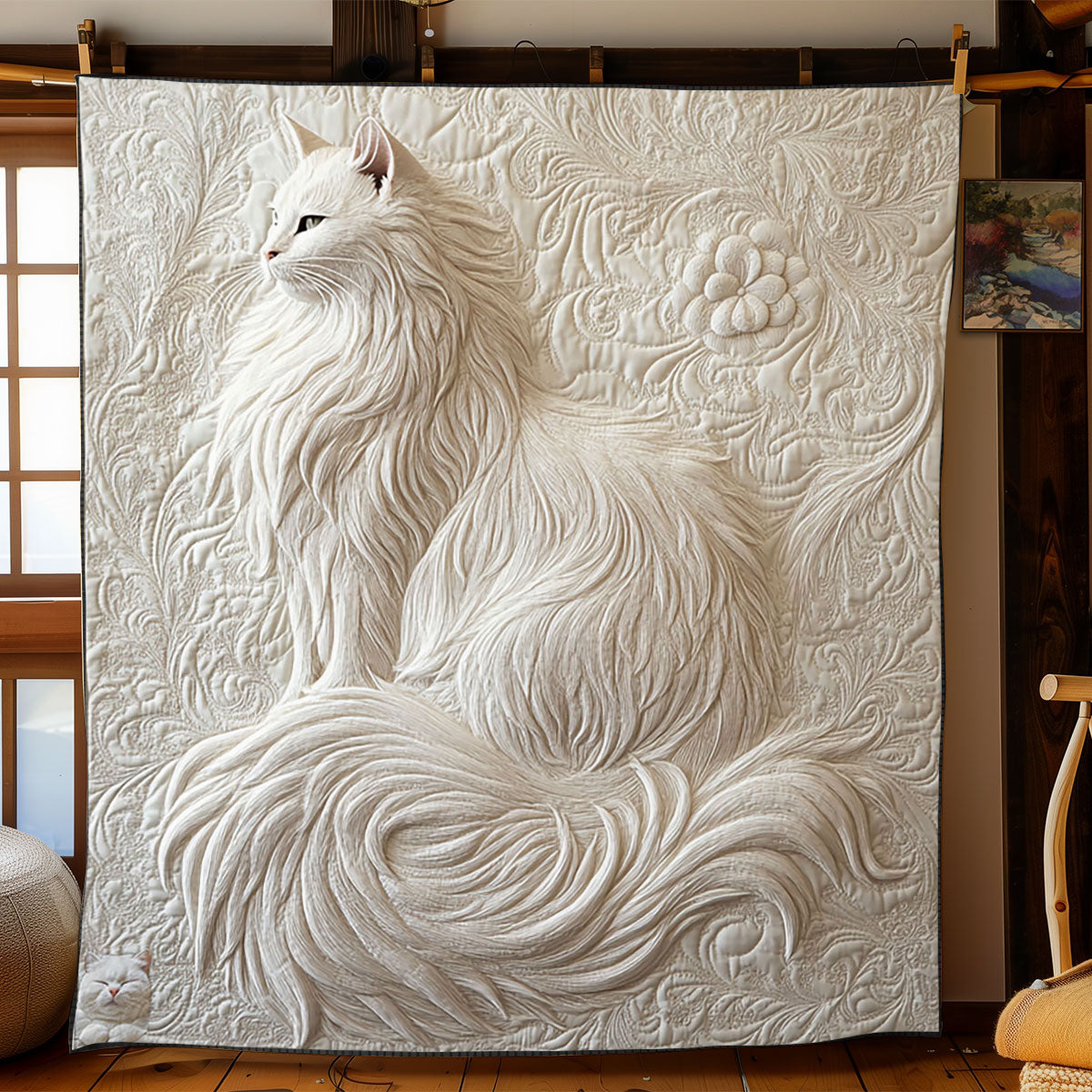 Feline Elegance WJ1912012CL Quilt