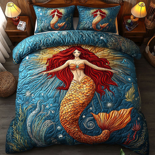 Beautiful Mermaid WJ2403017CL Duvet Cover Set