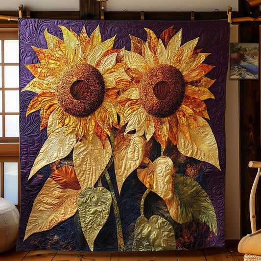 Sunflower Majesty WN1703063CL Quilt