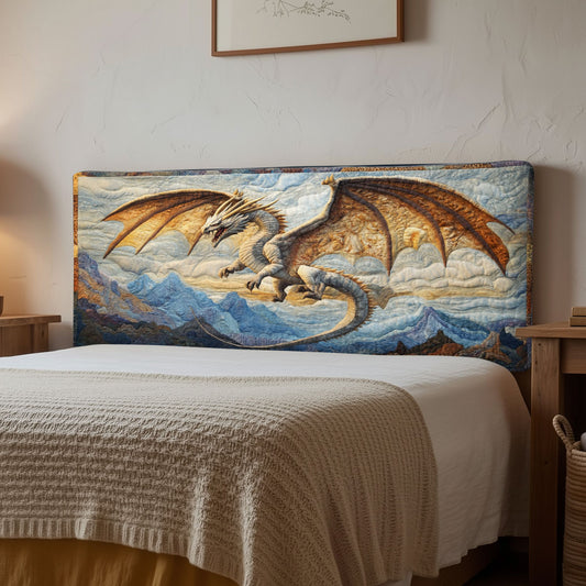 Storm Dragon CP1512058CL Quilted Headboard Slipcover
