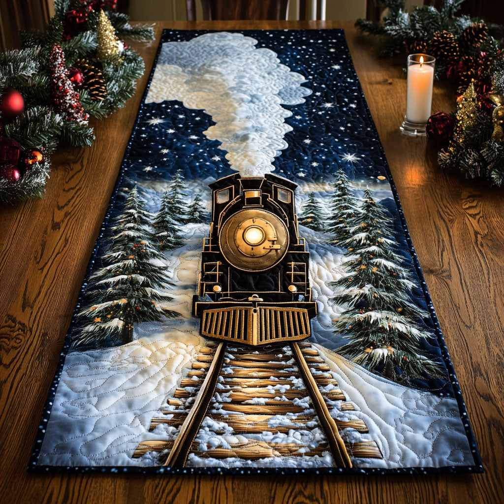 Frost Rail CP2810054CL Quilted Table Runner