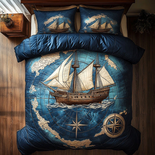 Navigating The World WY1808078CL Duvet Cover Set