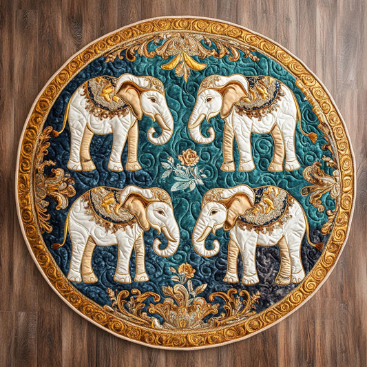 Noble Elephant CW2508036CL Quilted Round Mat