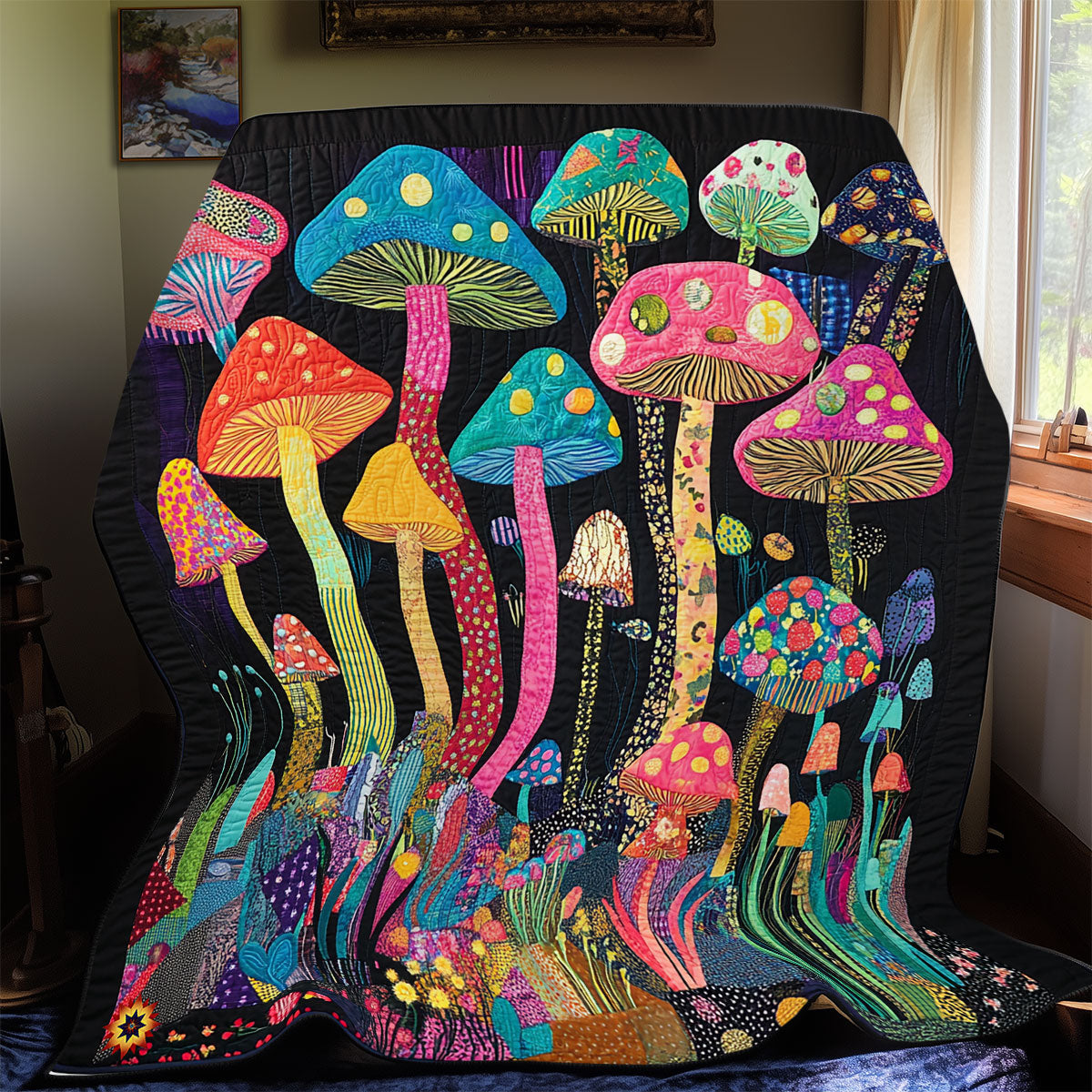 Mushroom  WX2612046CL Quilt