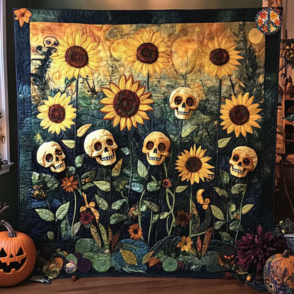 Garden Skull WN2810059CL Quilt