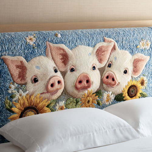 Bloom Pig WN2512002CL Quilted Headboard Slipcover
